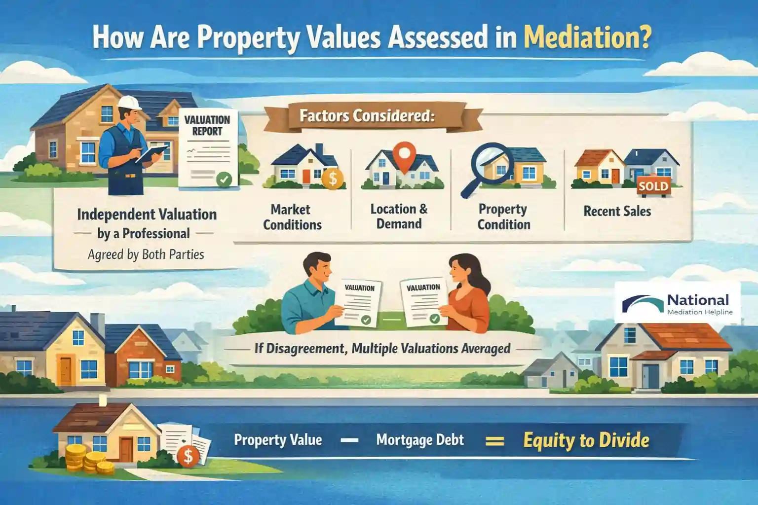 How Are Property Values Assessed in Mediation Carlisle?