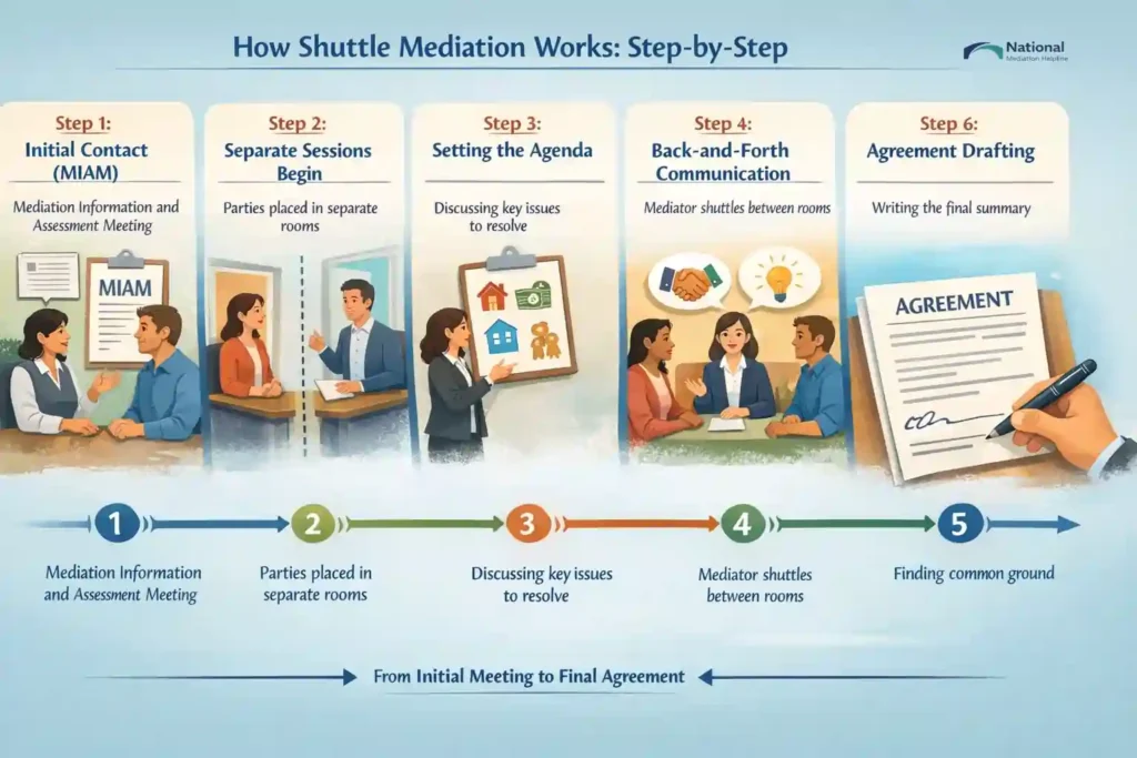 How Shuttle Mediation Works: Step-by-Step Carlisle