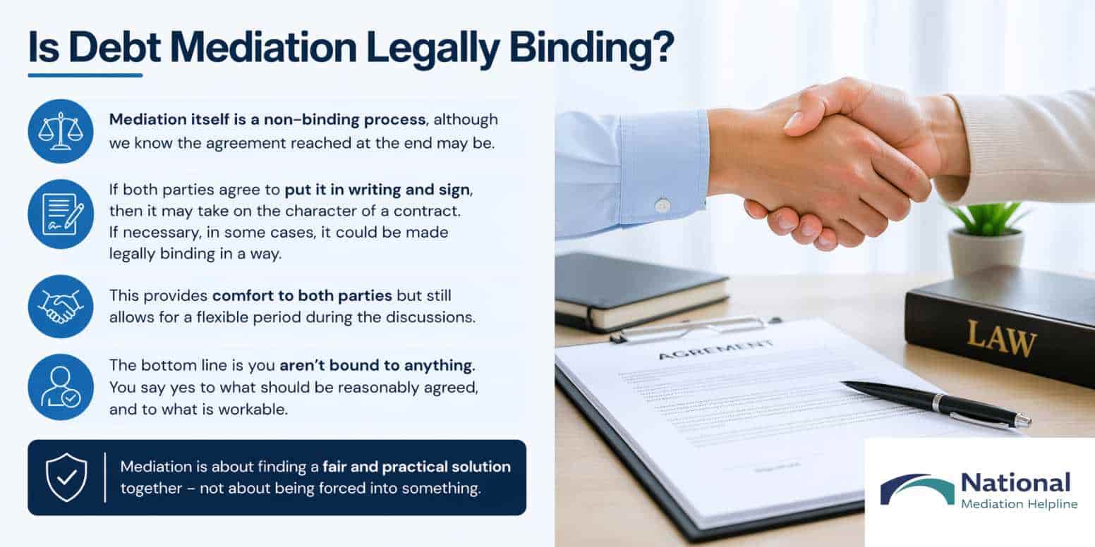 Is Debt Mediation Legally Binding Carlisle